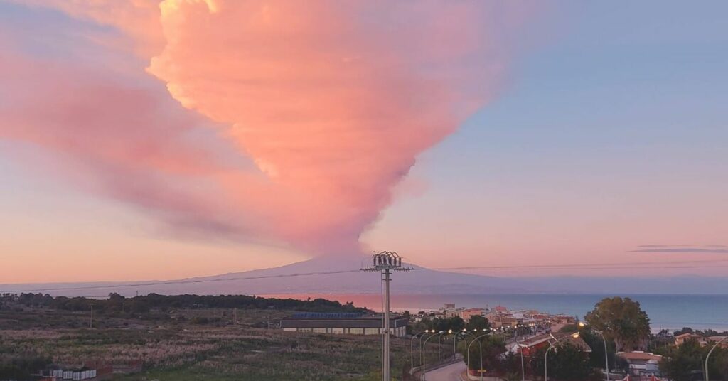 brucoli vista sull'etna dal B&B